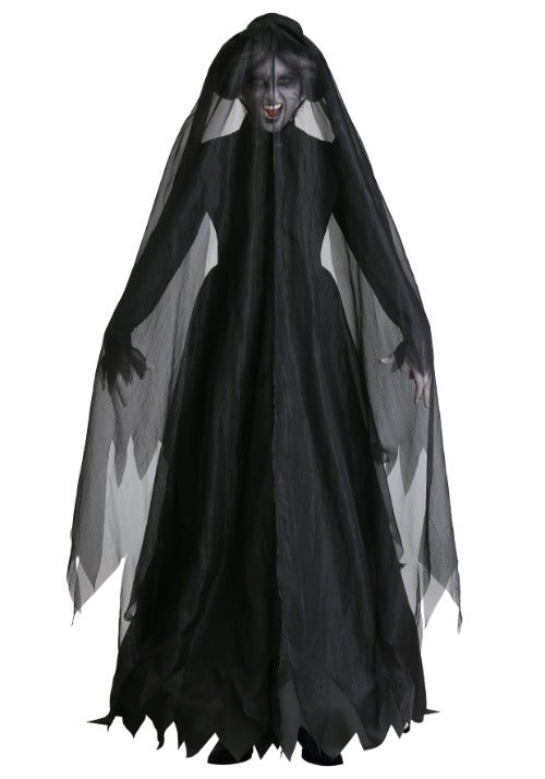 Lady in Black Ghost Costume - US 3959