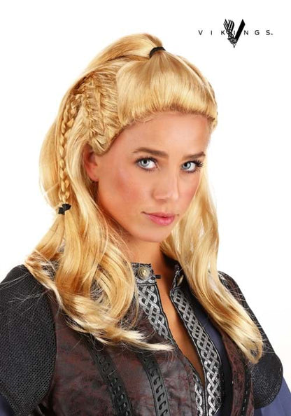 Vikings Lagertha Blonde Wig for Women - US 6714