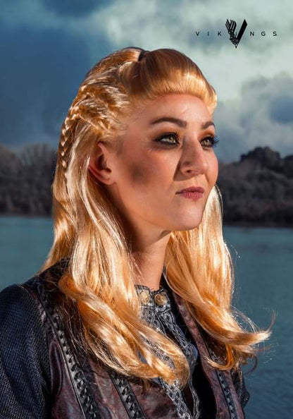 Vikings Lagertha Blonde Wig for Women - US 6714