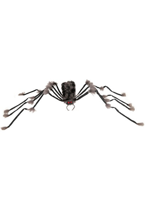 20-Inch Large Hairy Gray Spider Decoration - US 6949