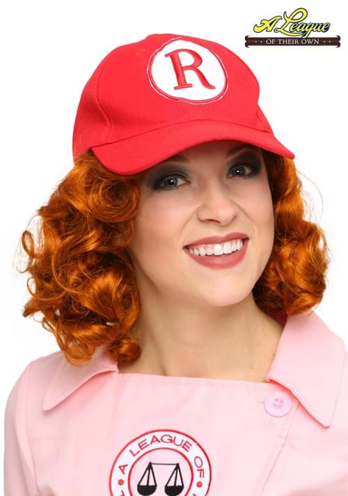 League of Their Own Dottie Red Wig - US 5956