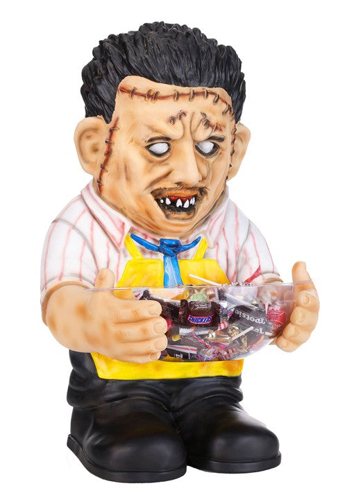 Leatherface Candy Bowl Holder Halloween Decoration - US 2652