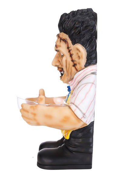 Leatherface Candy Bowl Holder Halloween Decoration - US 2652