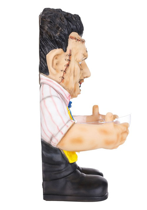 Leatherface Candy Bowl Holder Halloween Decoration - US 2652