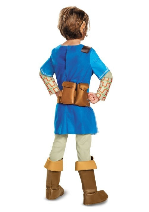 Legend of Zelda Breath of the Wild Boy's Dleuxe Link Costume - US 7341