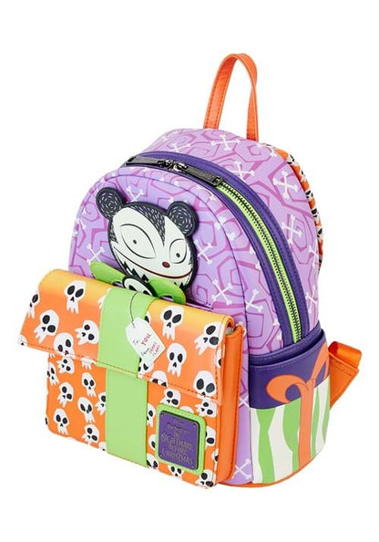 Loungefly Disney Nightmare Before Christmas Scary Teddy Present Glow Mini Backpack - US 9772