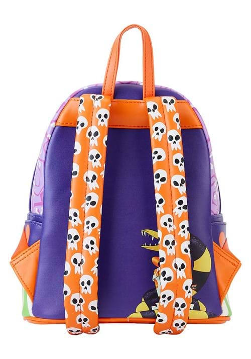 Loungefly Disney Nightmare Before Christmas Scary Teddy Present Glow Mini Backpack - US 9772