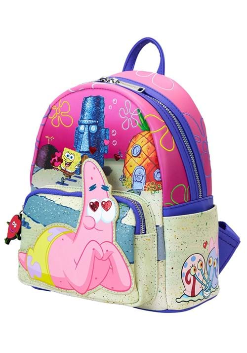 Nickelodeon Spongebob & Patrick Loungefly Mini Backpack - US 8698