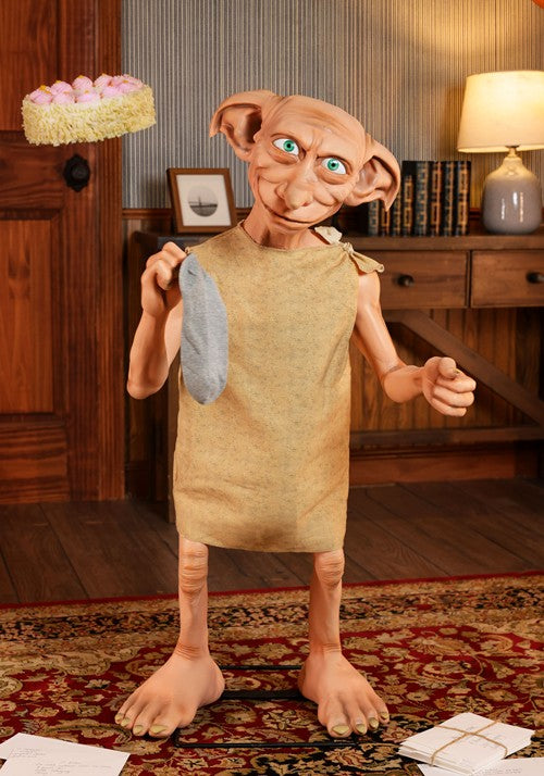 3.5FT Life Size Animated Harry Potter Dobby with Sock Decoration - US 2684
