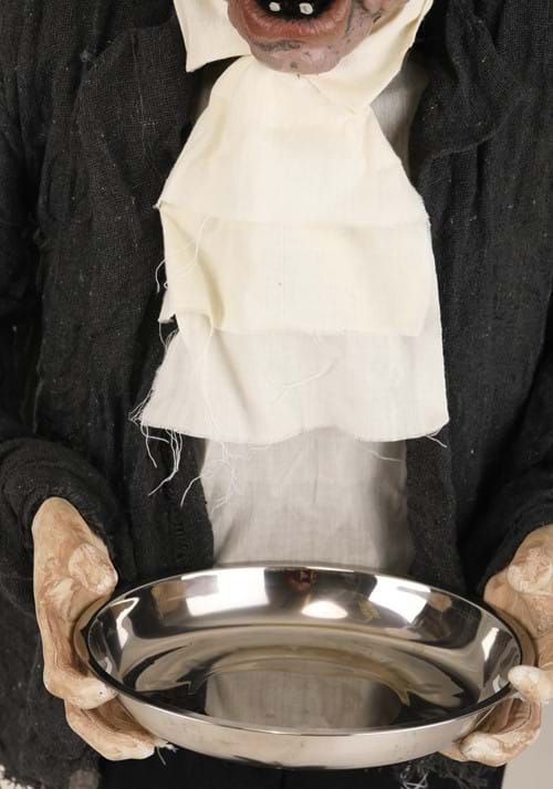 5FT Old Man Butler Greeting Animatronic Decoration - Scream Saver - US 3233