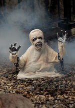 16-Inch Animated Life-Size Mummy Groundbreaker Decoration - US 6509