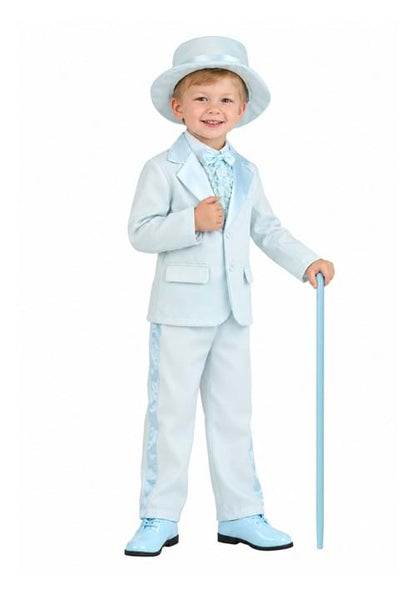 Toddler Blue Tuxedo Costume - US 6809
