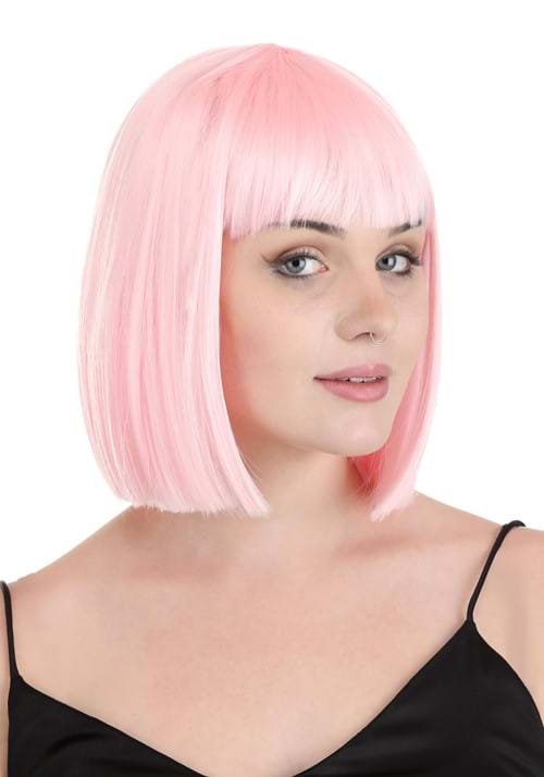 Light Pink Bob Wig for Adults - US 3221