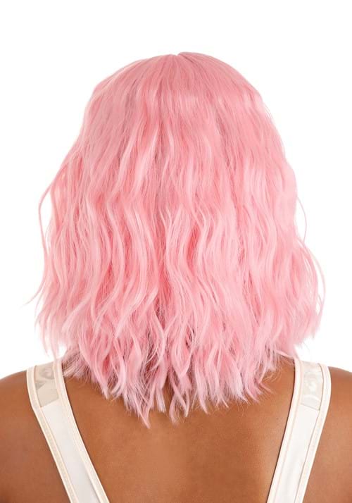 Light Pink Wavy Wig for Women - US 7659