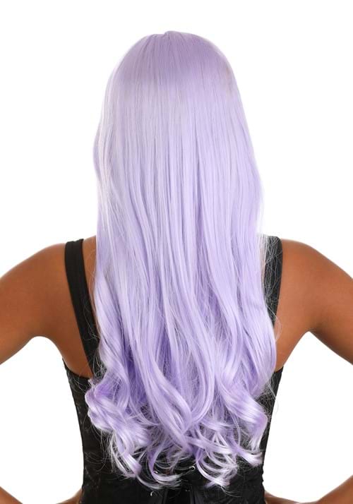 Light Purple Long Wavy Wig for Women - US 3346