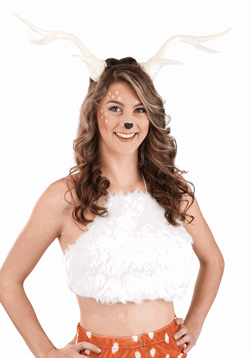 Light-Up Multicolor Deer LumenHorns Costume Antlers - US 0336