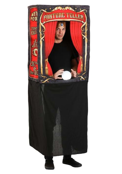 Light Up Fortune Teller Booth Costume for Adults - US 7763
