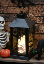16-Inch Light Up Ghost Lantern Decoration - US 7583