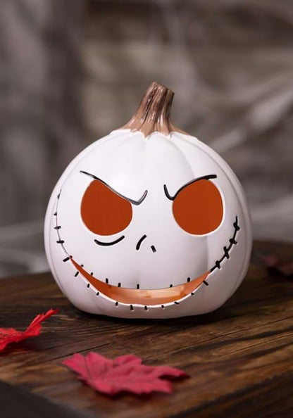 6-Inch Light Up Jack Skellington Pumpkin Decoration - US 1062