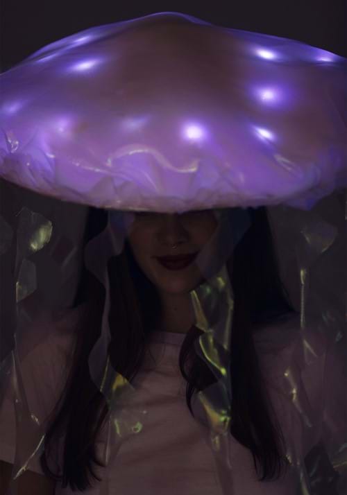 Light-Up Jellyfish Costume Hat - US 6397