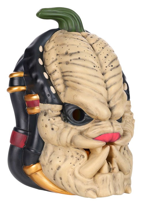10-Inch Light Up Pumpkin Predator Halloween Decoration - US 6556