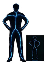 Light Up Stick Figure Adult Costume - US 5769