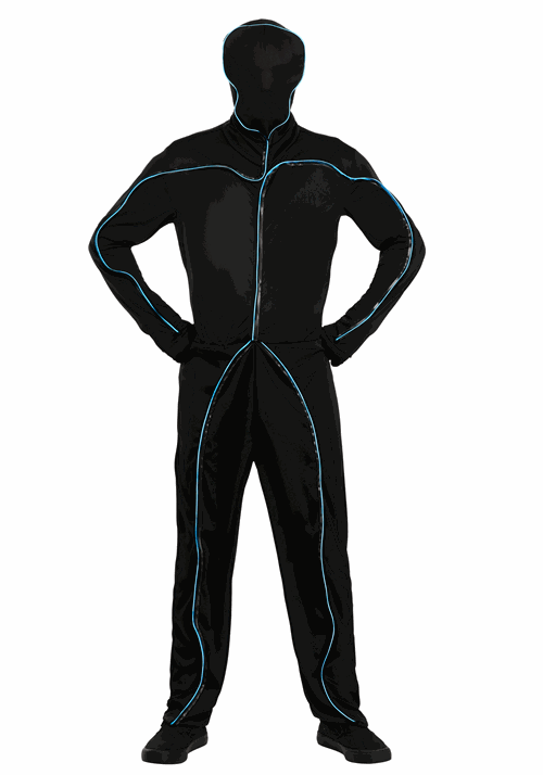 Light Up Stick Figure Adult Costume - US 5769