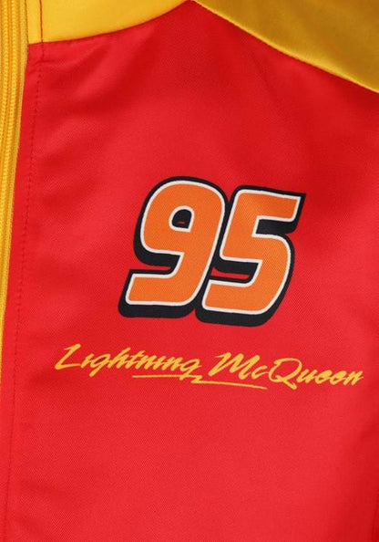 Pixar Lightning McQueen Crew Hat & Vest Costume Kit for Adults - US 6583