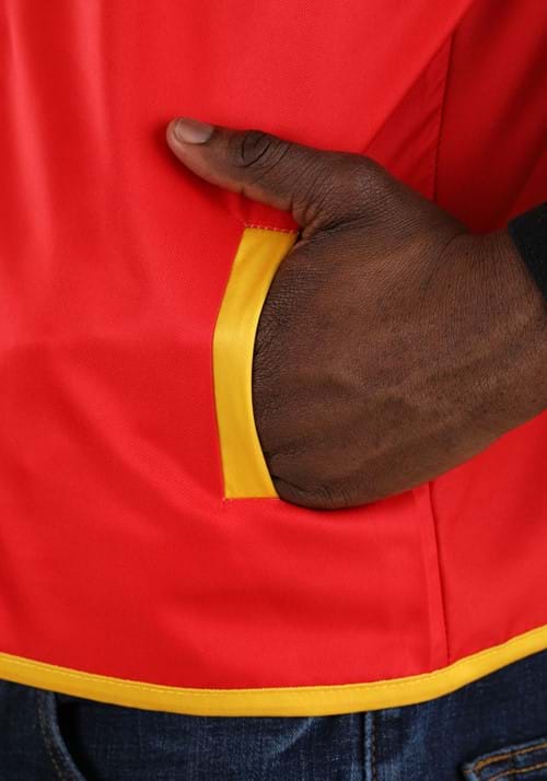 Pixar Lightning McQueen Crew Hat & Vest Costume Kit for Adults - US 6583