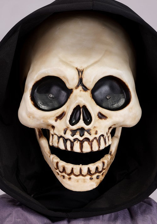3FT Lil Boo Bonez the Rapping Reaper Animatronic Decoration - US 1488