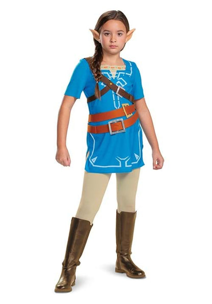 Link Breath of the Wild Nintendo Kid's Costume - US 0499