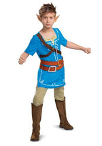 Link Breath of the Wild Nintendo Kid's Costume - US 0499