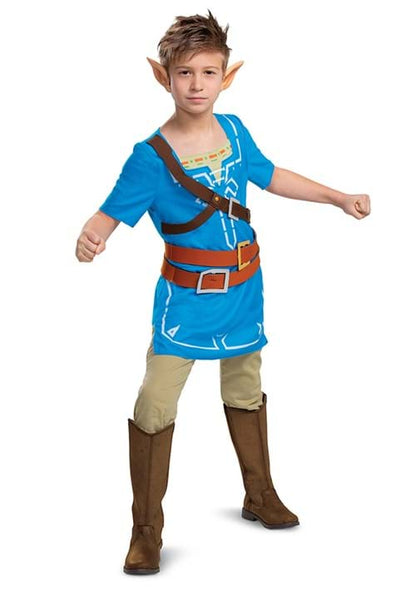 Link Breath of the Wild Nintendo Kid's Costume - US 0499