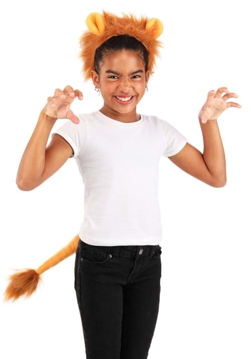 Lion Ears and Tail Costume Accessory Kit - US 4786