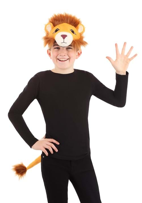 Lion Plush Headband & Tail Costume Kit - US 1112