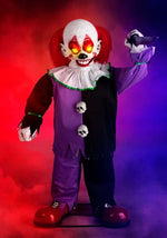 4FT Little Killer Clown Animatronic Halloween Decoration - US 8589