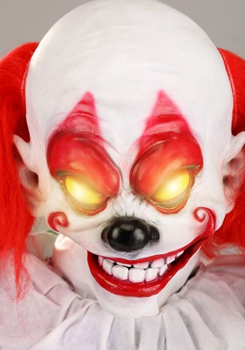 4FT Little Killer Clown Animatronic Halloween Decoration - US 8589