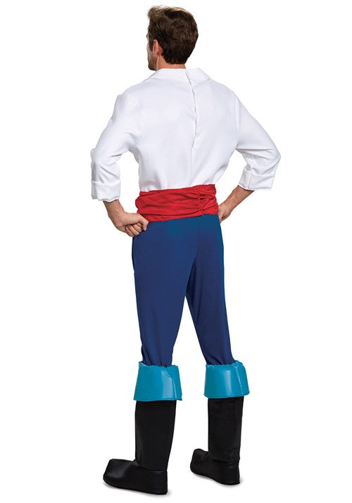 Plus Size Deluxe Little Mermaid Prince Eric Men's Costume - US 7749