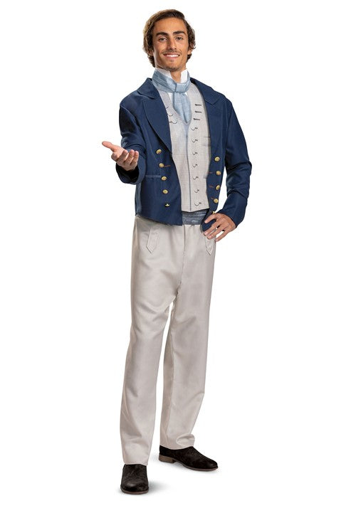 Little Mermaid Live Action Deluxe Prince Eric Men's Costume - US 2511