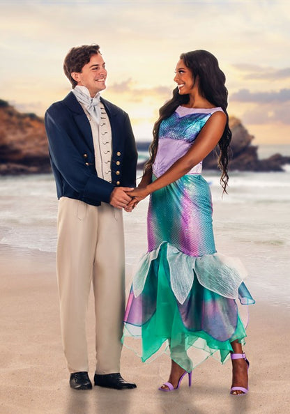 Little Mermaid Live Action Deluxe Prince Eric Men's Costume - US 2511