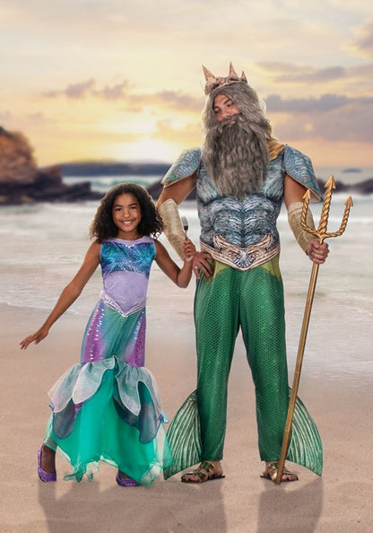 Girl's Little Mermaid Live Action Deluxe Ariel Costume Dress - US 0108