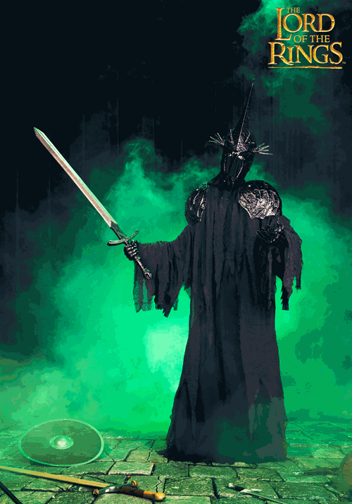 7.75FT Lord of the Rings Witch King Animatronic Decoration - US 8592