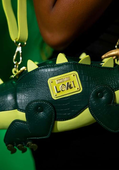 Loungefly Alligator Loki Crossbody Bag - US 5545