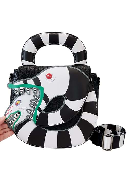 Beetlejuice Sandworm Crossbody Bag by Loungefly - US 9369