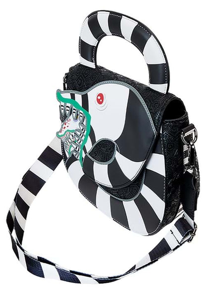 Beetlejuice Sandworm Crossbody Bag by Loungefly - US 9369