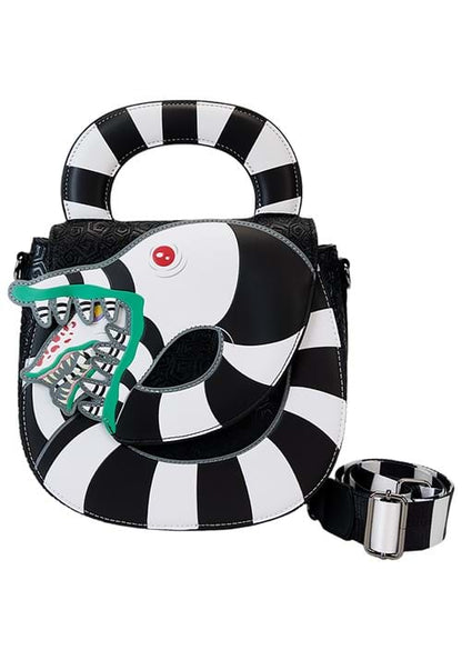 Beetlejuice Sandworm Crossbody Bag by Loungefly - US 9369