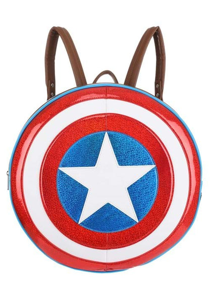 Loungefly Marvel Captain America Shield Backpack - US 9934