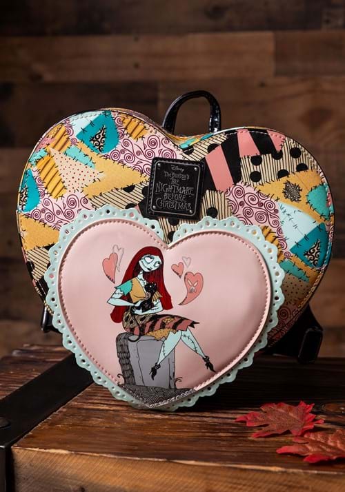 Nightmare Before Christmas Sally Heart Loungefly Mini Backpack - US 8659