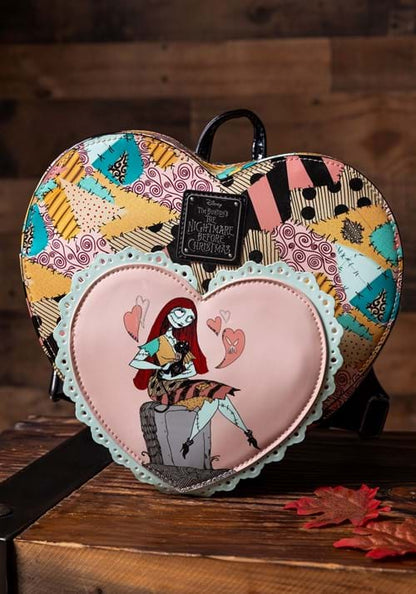 Nightmare Before Christmas Sally Heart Loungefly Mini Backpack - US 8659