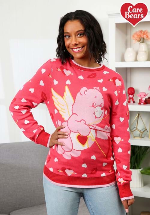 Adult Love A Lot Bear Valentine's Sweater - US 0800